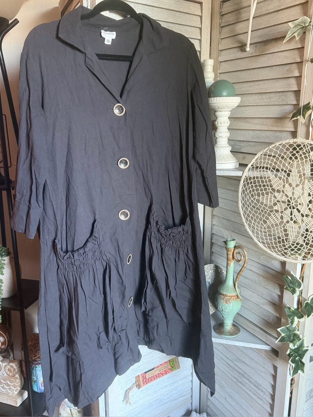 For Cynthia Dark grey Lightweight dress